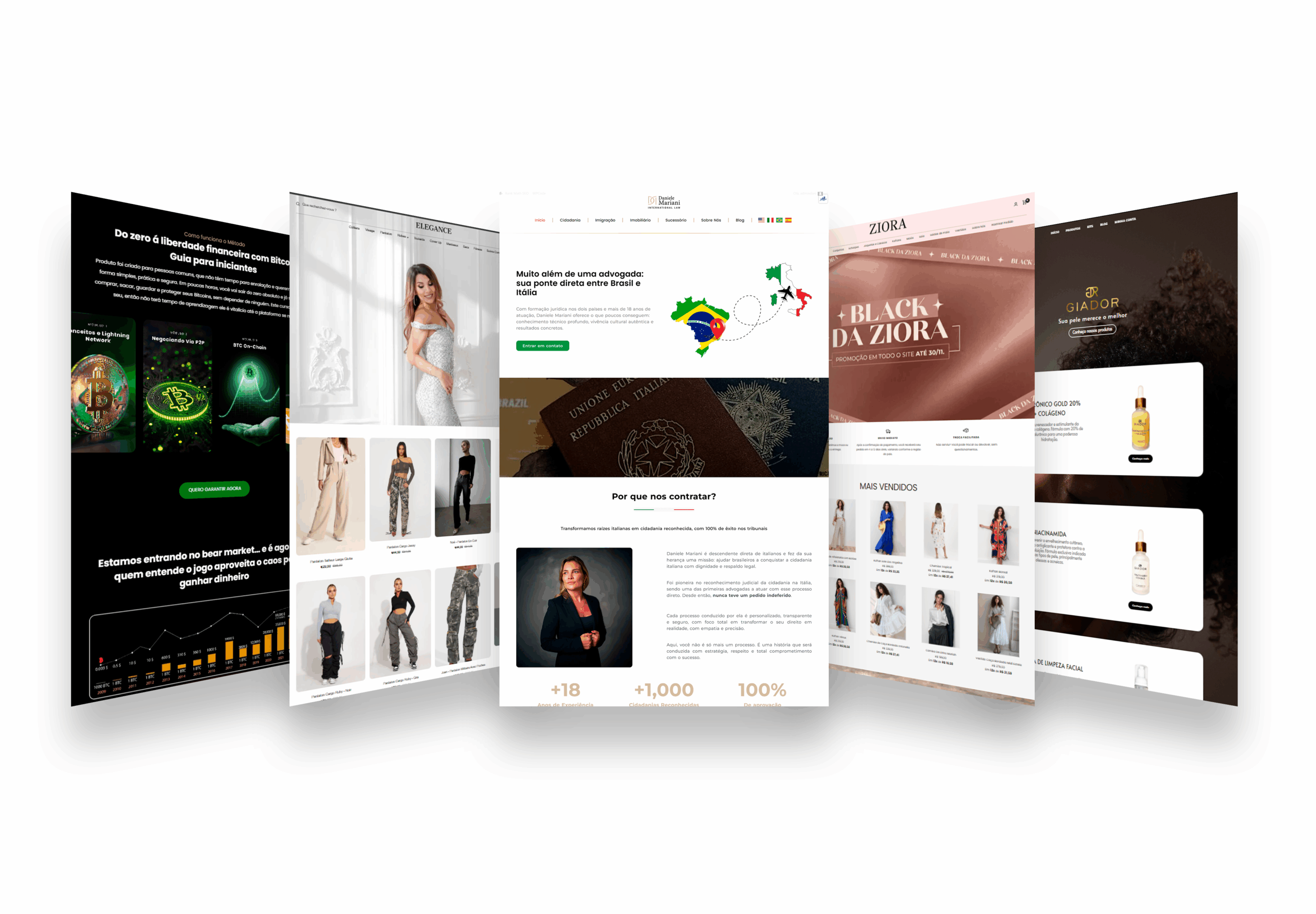 Showcase de projetos Nort Marketing