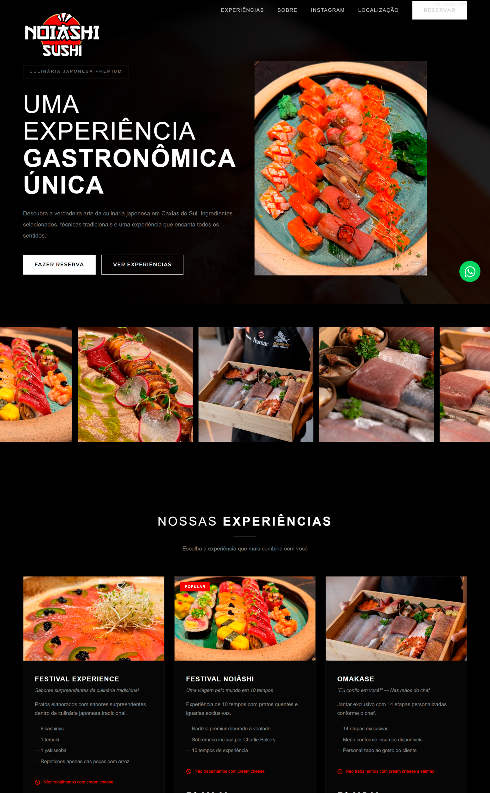 Exemplo de Landing Page